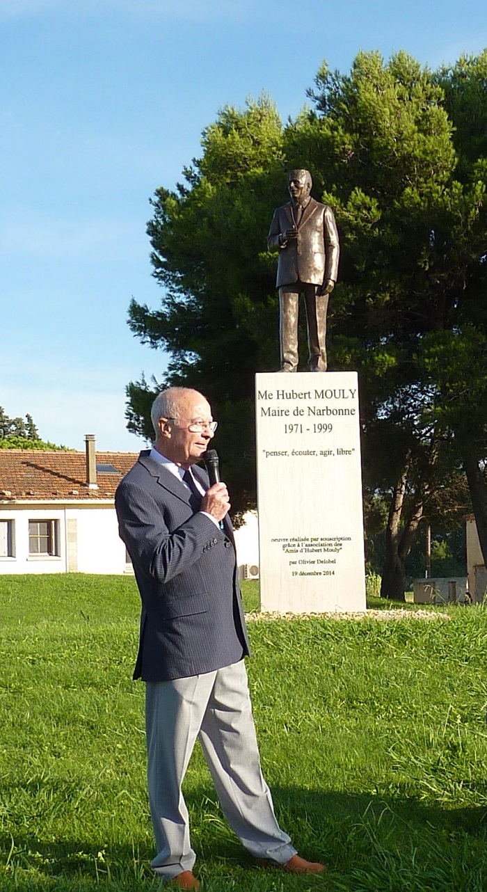 74 Avenue Maître Hubert Mouly 11100 Narbonne 2 septembre 2015, hommage à Maître Hubert MOULY. – Les Amis d'Hubert MOULY