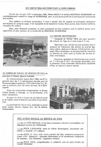 bulletin été 1981