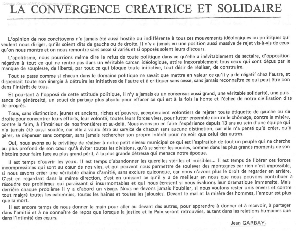bulletin nouveau narbonne automne 1984