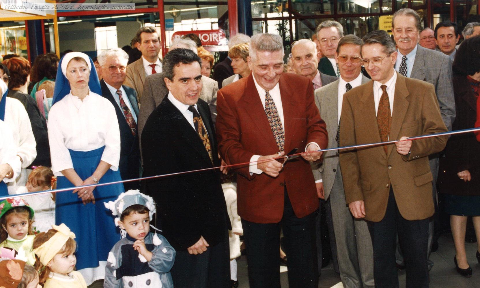 Inauguration du Salon de l’Enfance 1994.