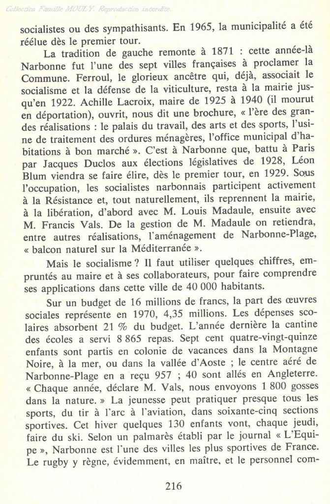 Le Monde du 13 février 1971