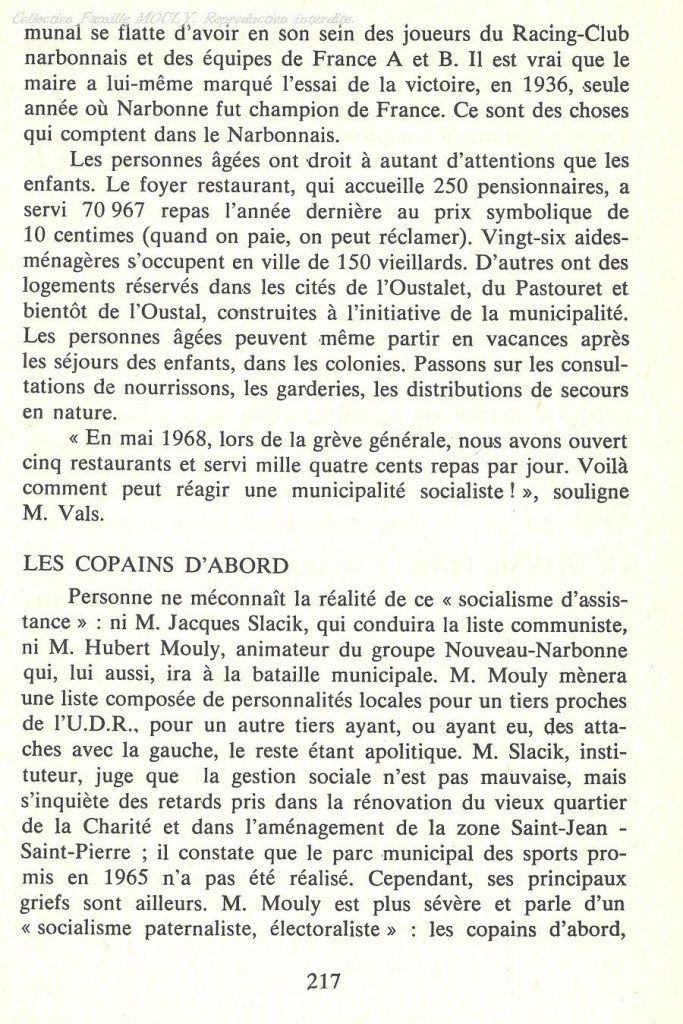 Le Monde du 13 février 1971