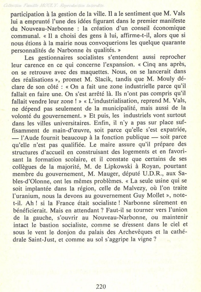 Le Monde du 13 février 1971