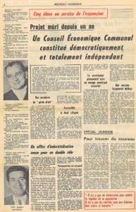 bulletin nouveau narbonne février 1971