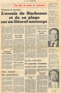 bulletin nouveau narbonne février 1971