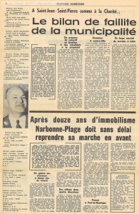 bulletin nouveau narbonne février 1971