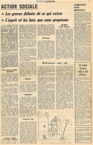 bulletin nouveau narbonne février 1971