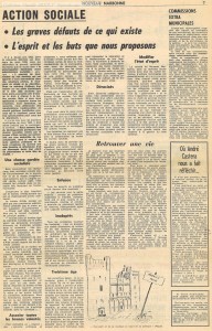 bulletin nouveau narbonne février 1971