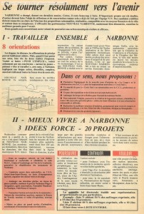 bulletin nouveau narbonne février 1983