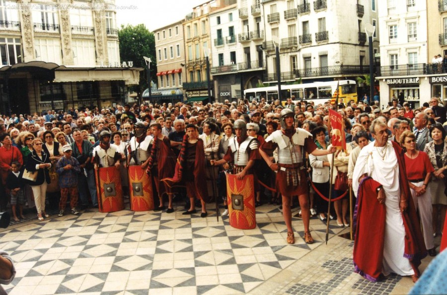 Inauguration de la VIA DOMITIA à NARBONNE.