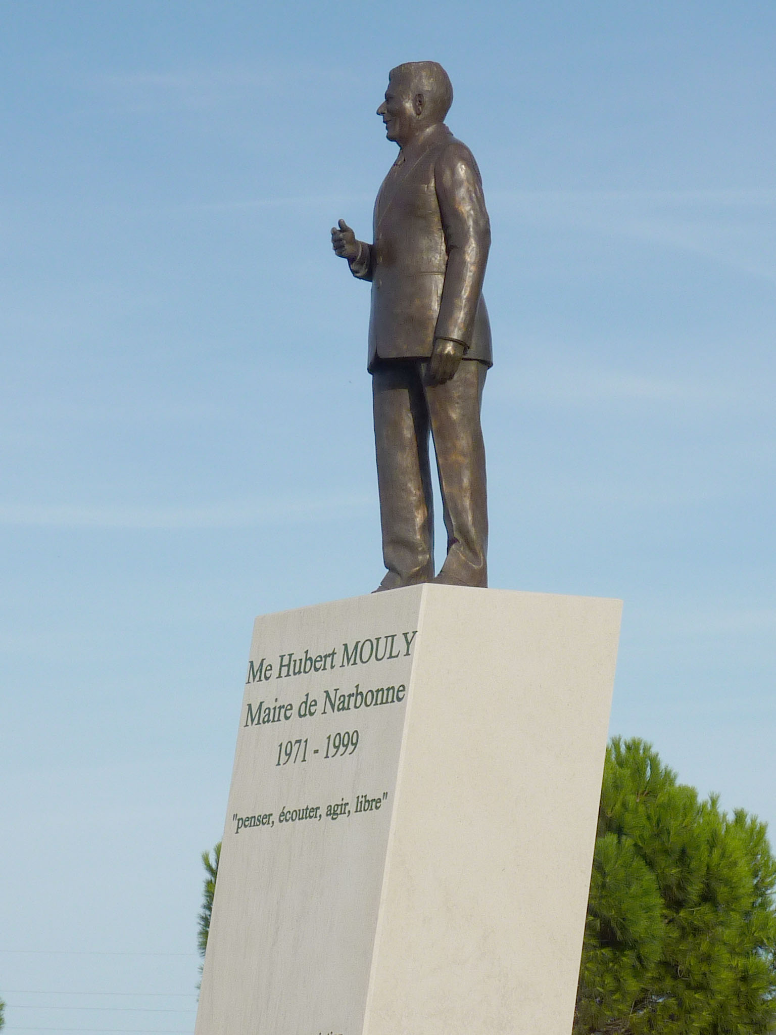 2 septembre 2015, hommage à Maître Hubert MOULY.